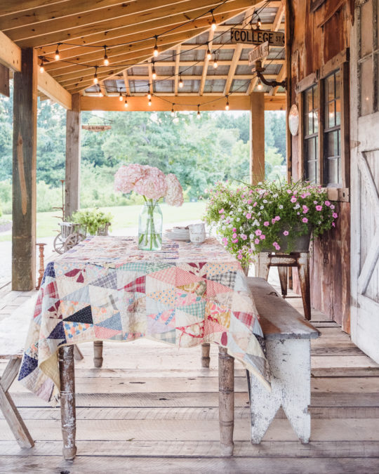 Our Barn Porch made it into Country Living Magazine! What a sweet surprise