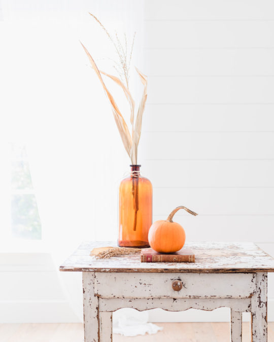 Happy Thanksgiving. Vintage props fill the table