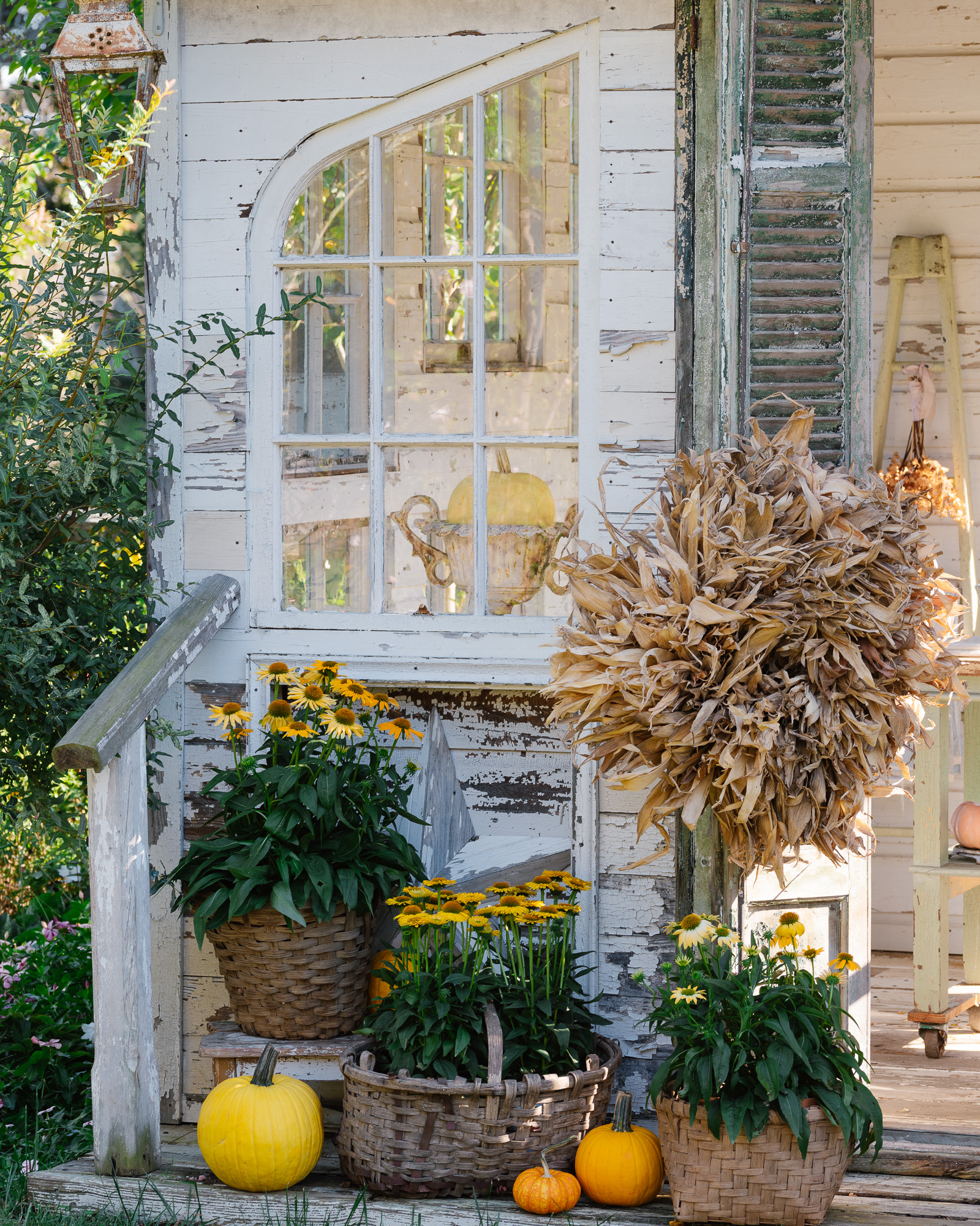 The Flower House Styled for Fall